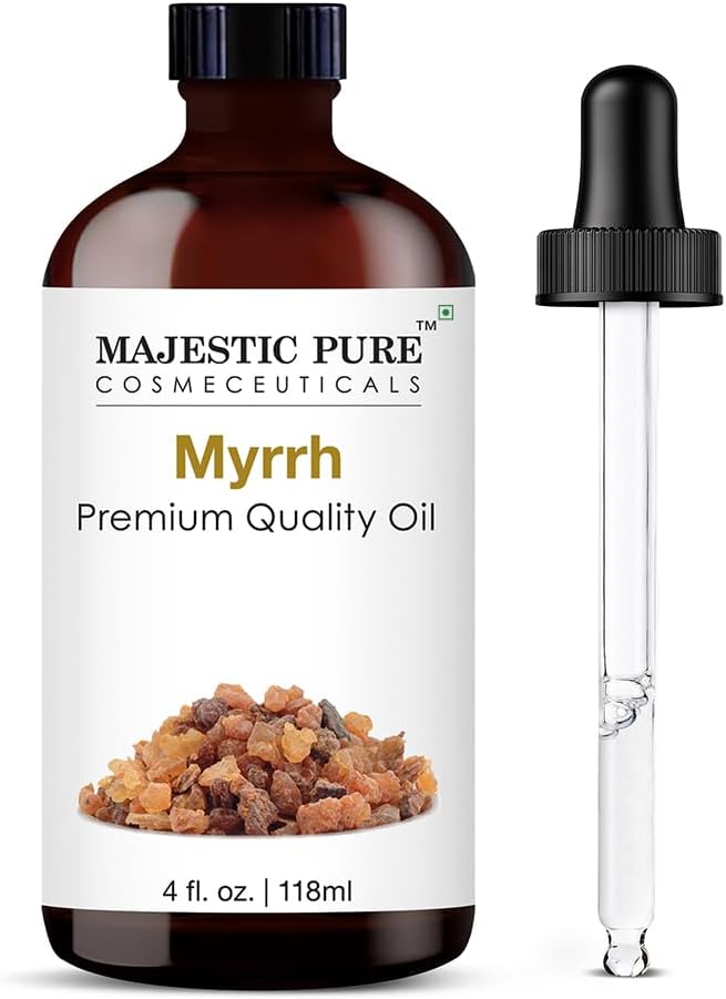 Majestic Pure Lavender Essential Oil for Diffuser - 4 Fl Oz | 100% Natural Essentials Oils for Aromatherapy, Soap and Candle Making Fragrance, Massage and Skin, Lavender Oil