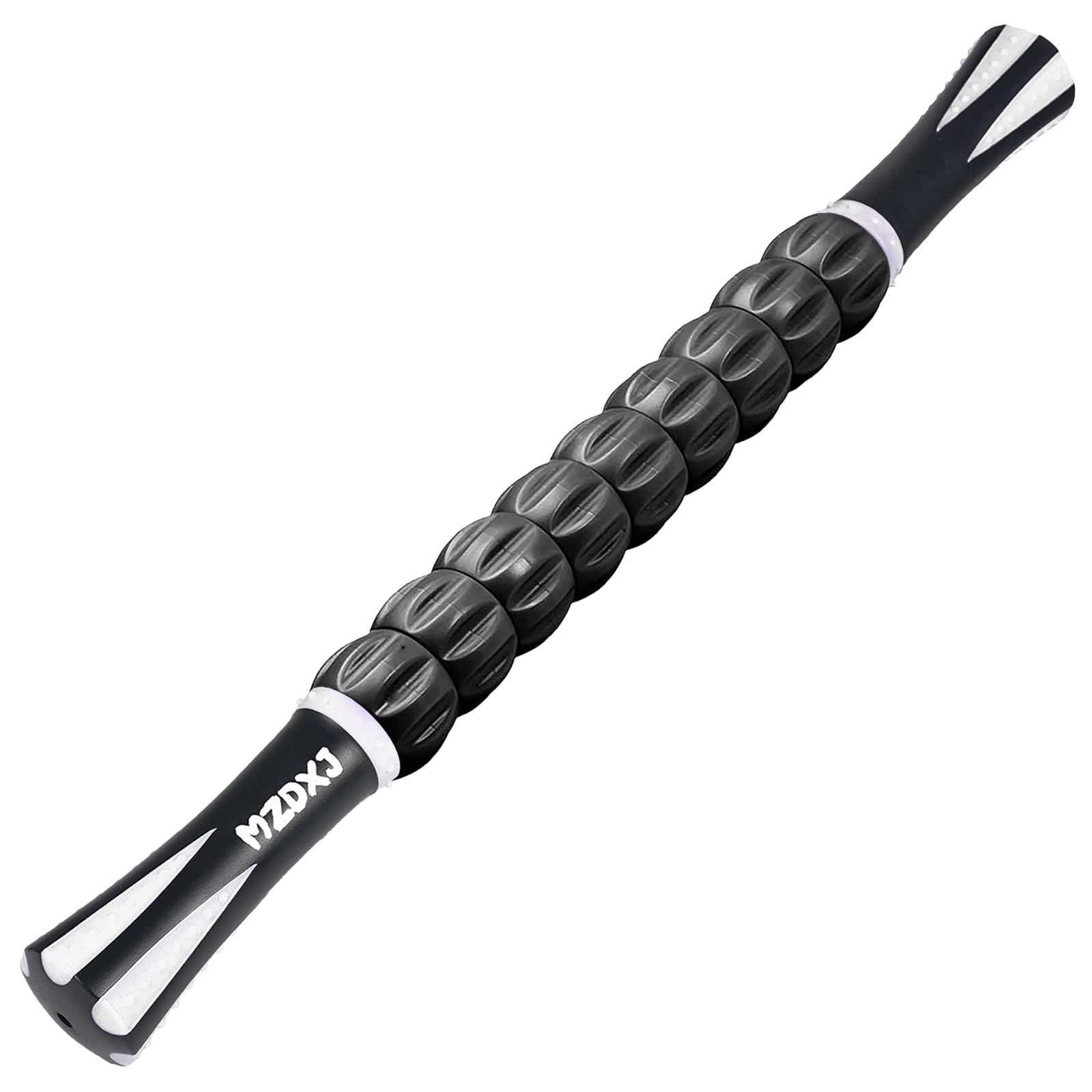 Wooden Cellulite Massage Roller for Legs and Thighs - Handheld Fascia Blaster Tool for Muscle Relief, Lymphatic Drainage & Body Sculpting - Anti Cellulite Massager for Women and Men (12 Wheel)