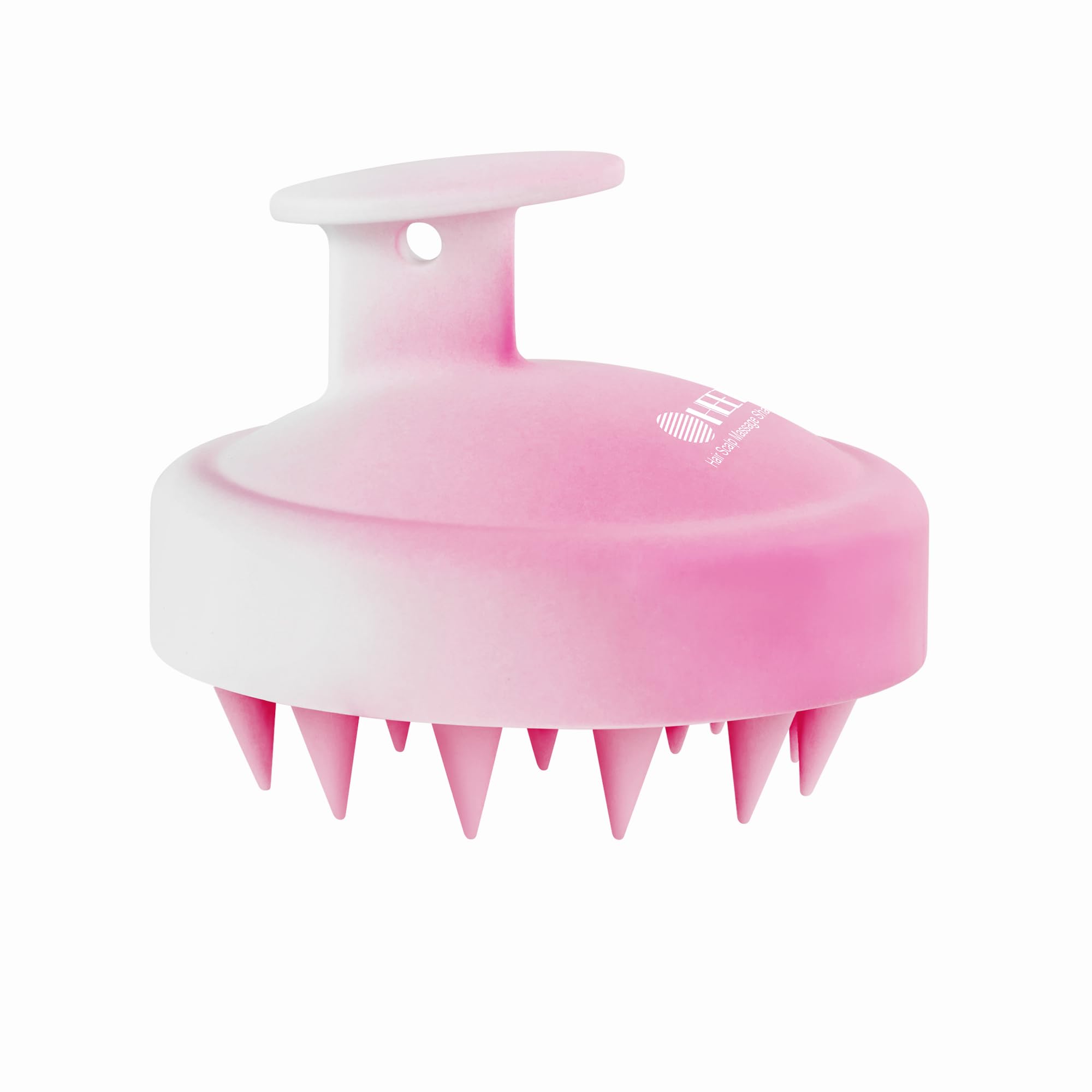 HEETA Scalp Massager Hair Growth Scrubber for Dandruff Removal Hair Care | Silicone Head Massager Relaxing, Shampoo Brush Cleansing Exfoliating for All Hair Type, Easy-Grip, Bath Shower Accessories