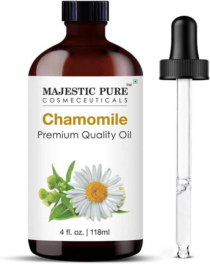 Majestic Pure Lavender Essential Oil for Diffuser - 4 Fl Oz | 100% Natural Essentials Oils for Aromatherapy, Soap and Candle Making Fragrance, Massage and Skin, Lavender Oil