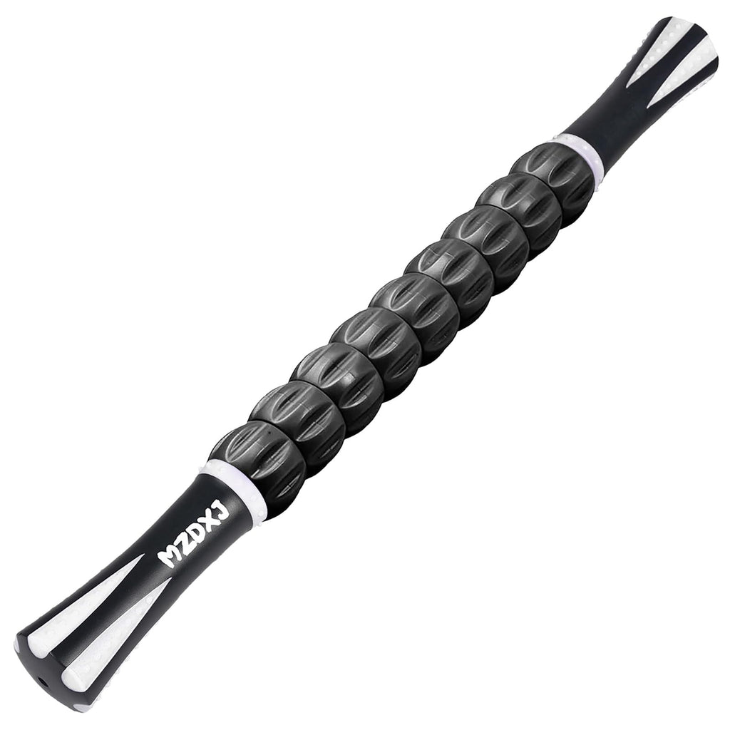 Wooden Cellulite Massage Roller for Legs and Thighs - Handheld Fascia Blaster Tool for Muscle Relief, Lymphatic Drainage & Body Sculpting - Anti Cellulite Massager for Women and Men (12 Wheel)