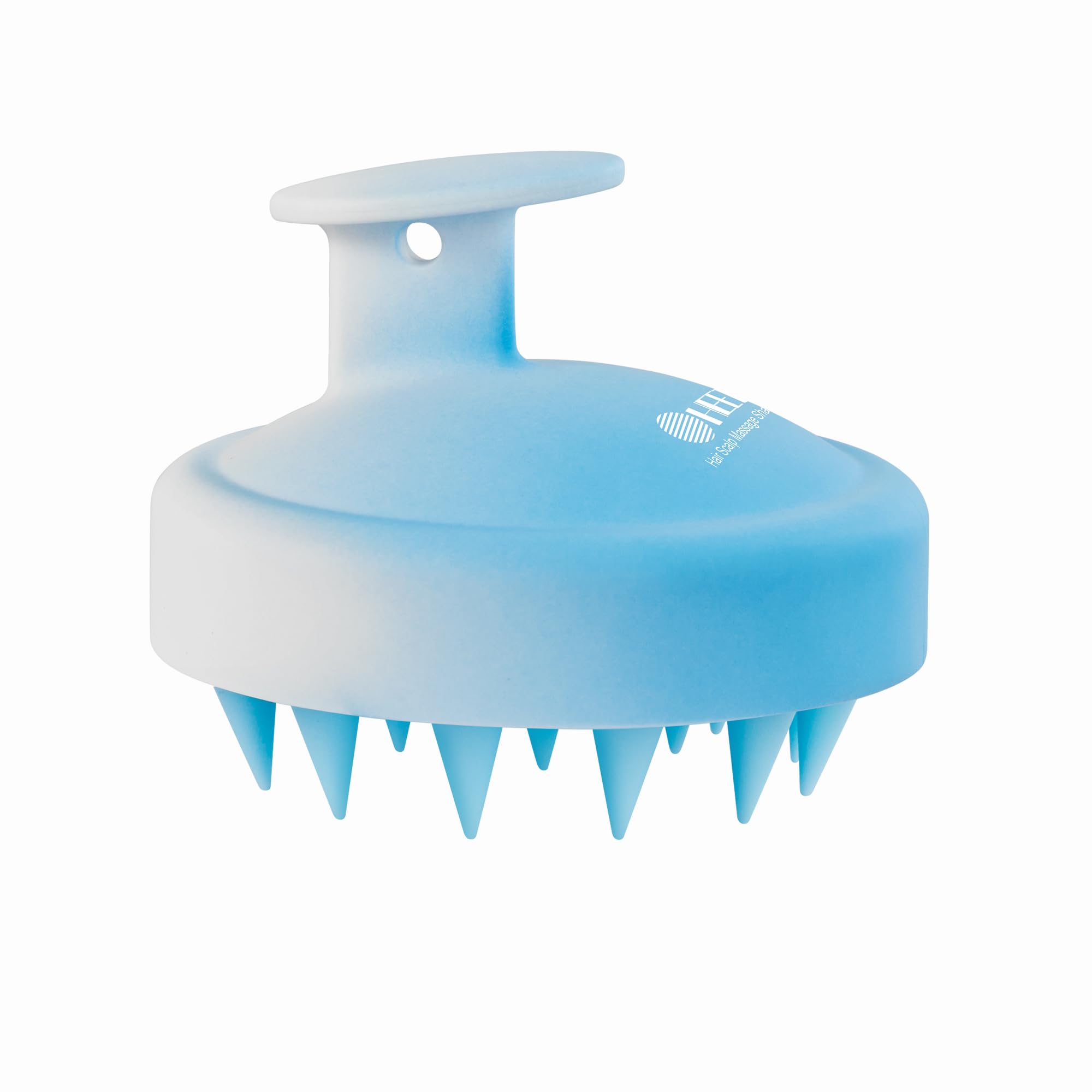 HEETA Scalp Massager Hair Growth Scrubber for Dandruff Removal Hair Care | Silicone Head Massager Relaxing, Shampoo Brush Cleansing Exfoliating for All Hair Type, Easy-Grip, Bath Shower Accessories