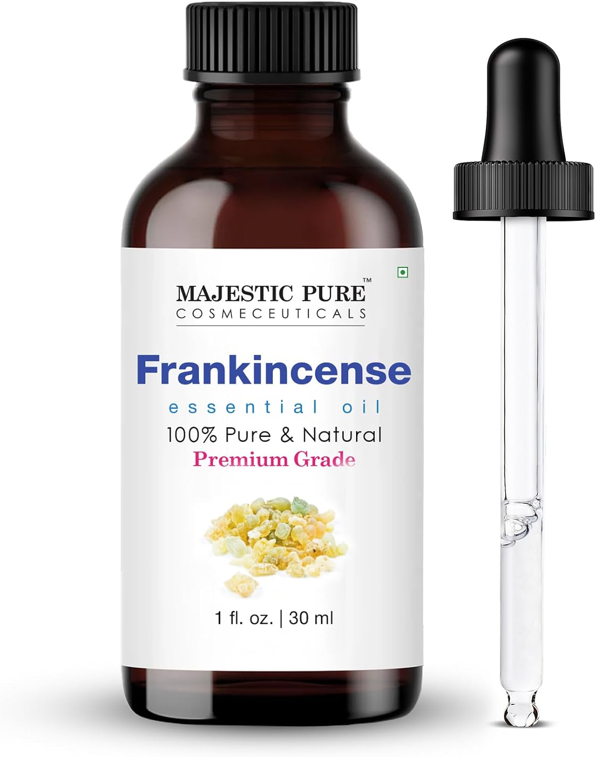 Majestic Pure Lavender Essential Oil for Diffuser - 4 Fl Oz | 100% Natural Essentials Oils for Aromatherapy, Soap and Candle Making Fragrance, Massage and Skin, Lavender Oil