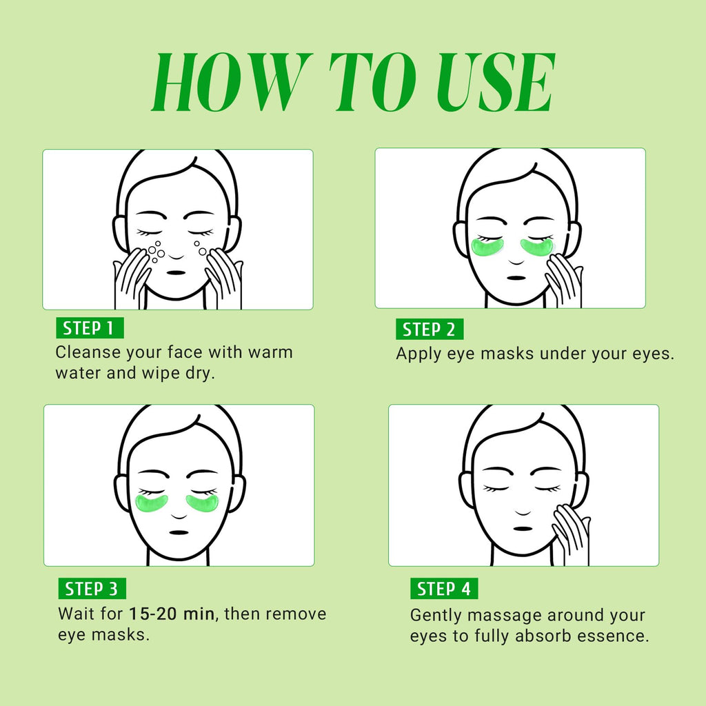 PEAUAMIE Under Eye Patches Gold and Hyaluronic Acid for puffy eyes,Rose Eye Masks for Dark Circles and Puffiness skin care Smooth Wrinkles products 30 Pairs