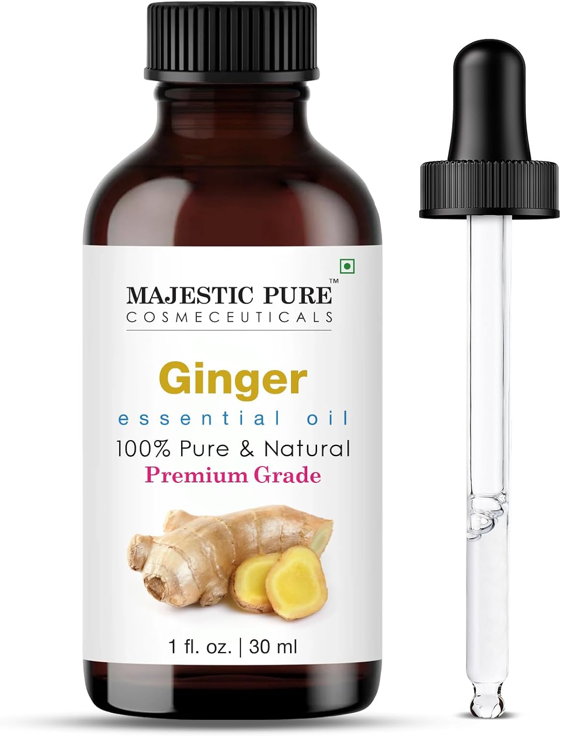 Majestic Pure Lavender Essential Oil for Diffuser - 4 Fl Oz | 100% Natural Essentials Oils for Aromatherapy, Soap and Candle Making Fragrance, Massage and Skin, Lavender Oil