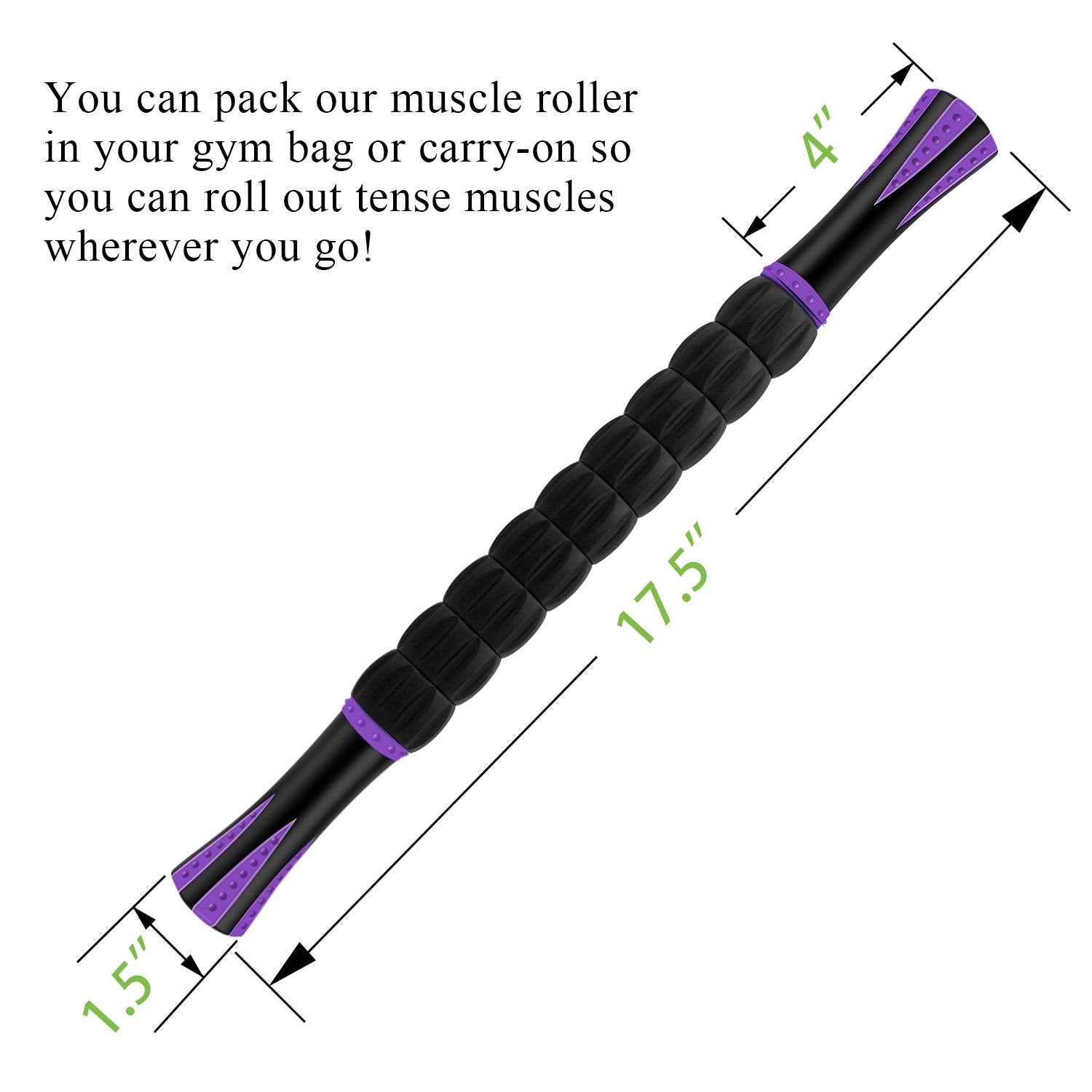 Wooden Cellulite Massage Roller for Legs and Thighs - Handheld Fascia Blaster Tool for Muscle Relief, Lymphatic Drainage & Body Sculpting - Anti Cellulite Massager for Women and Men (12 Wheel)