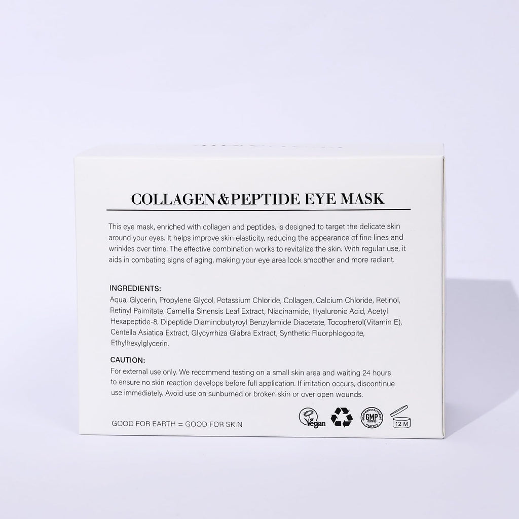 PEAUAMIE Under Eye Patches Gold and Hyaluronic Acid for puffy eyes,Rose Eye Masks for Dark Circles and Puffiness skin care Smooth Wrinkles products 30 Pairs
