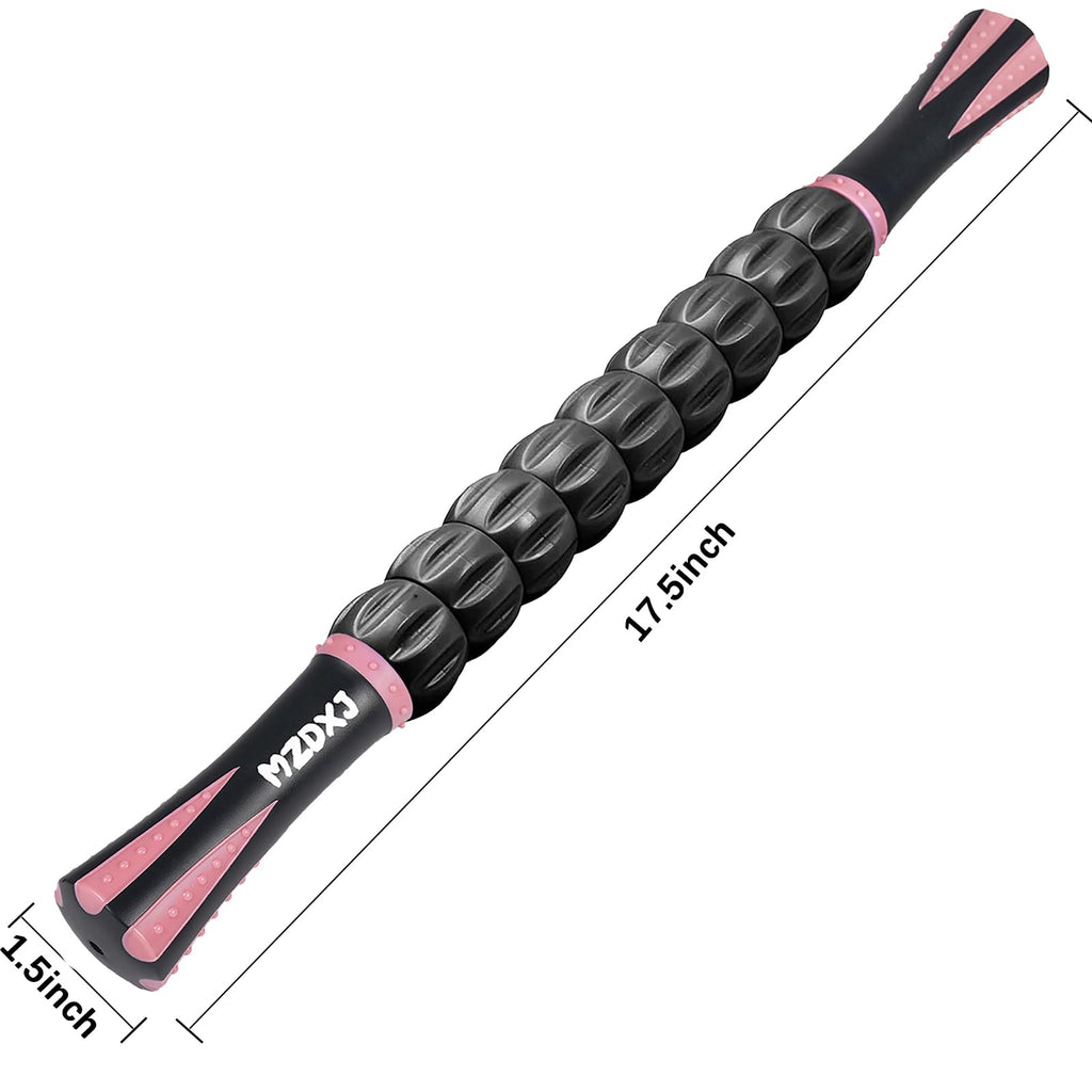 Wooden Cellulite Massage Roller for Legs and Thighs - Handheld Fascia Blaster Tool for Muscle Relief, Lymphatic Drainage & Body Sculpting - Anti Cellulite Massager for Women and Men (12 Wheel)