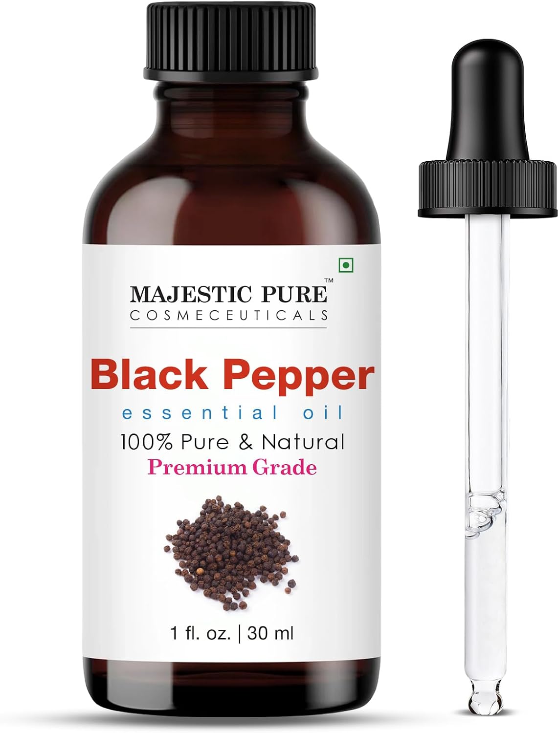 Majestic Pure Lavender Essential Oil for Diffuser - 4 Fl Oz | 100% Natural Essentials Oils for Aromatherapy, Soap and Candle Making Fragrance, Massage and Skin, Lavender Oil