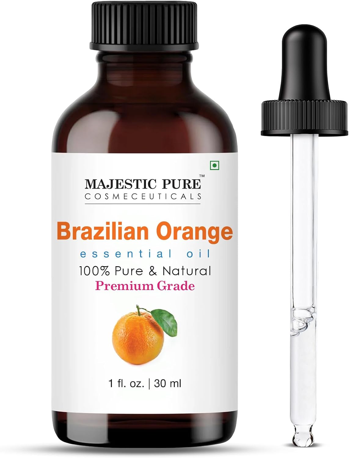 Majestic Pure Lavender Essential Oil for Diffuser - 4 Fl Oz | 100% Natural Essentials Oils for Aromatherapy, Soap and Candle Making Fragrance, Massage and Skin, Lavender Oil