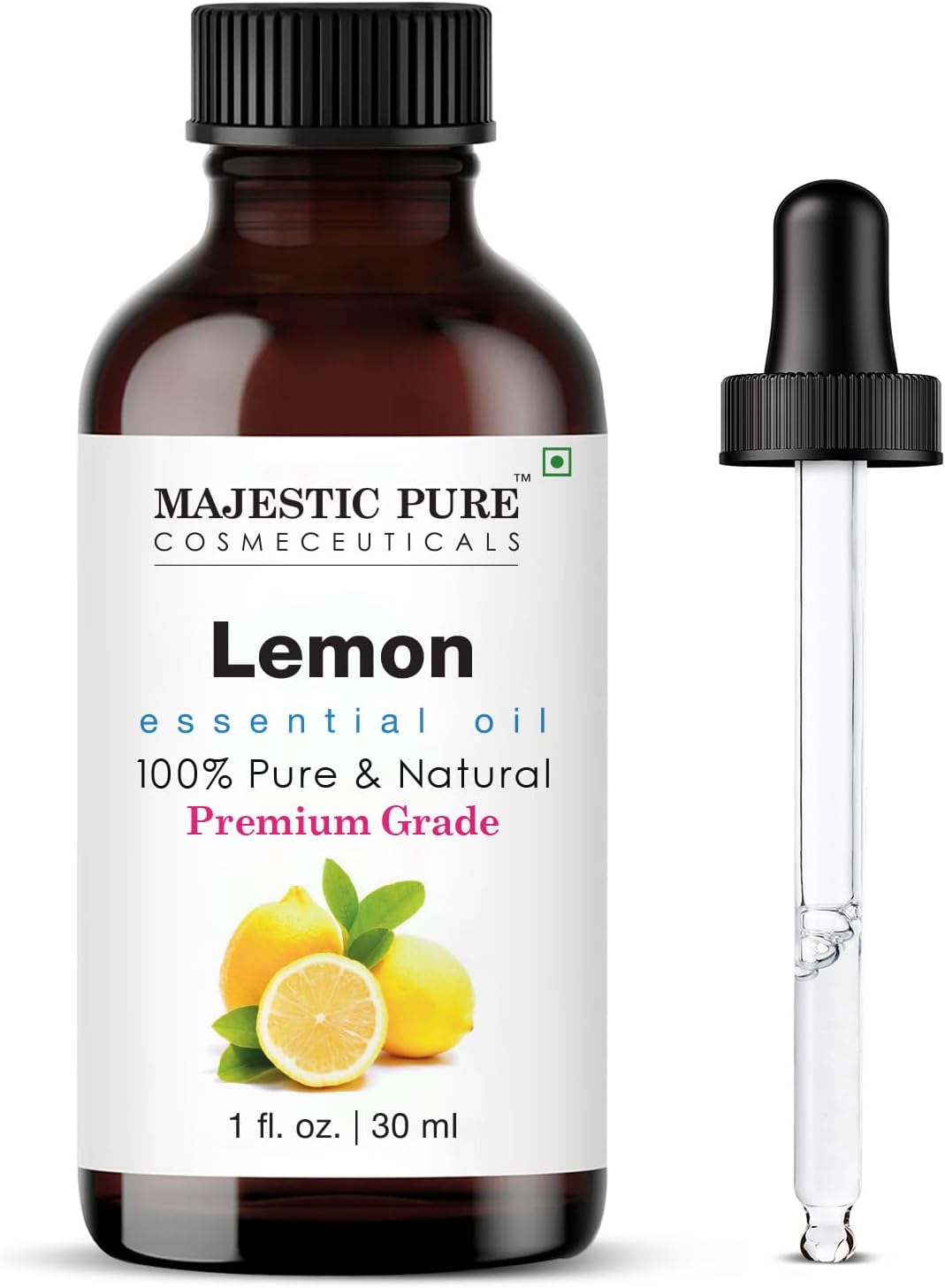 Majestic Pure Lavender Essential Oil for Diffuser - 4 Fl Oz | 100% Natural Essentials Oils for Aromatherapy, Soap and Candle Making Fragrance, Massage and Skin, Lavender Oil
