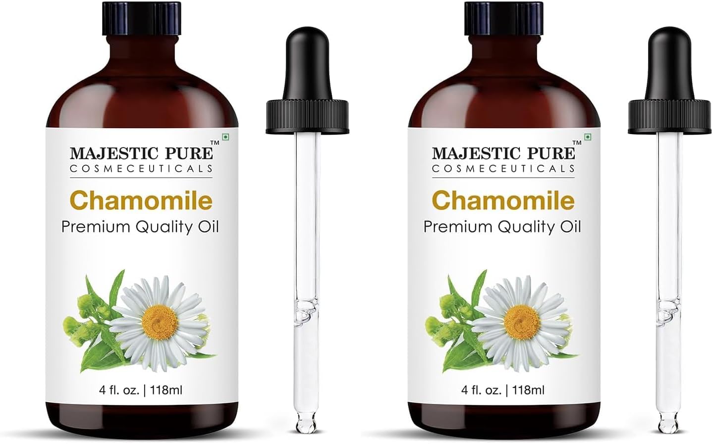 Majestic Pure Lavender Essential Oil for Diffuser - 4 Fl Oz | 100% Natural Essentials Oils for Aromatherapy, Soap and Candle Making Fragrance, Massage and Skin, Lavender Oil