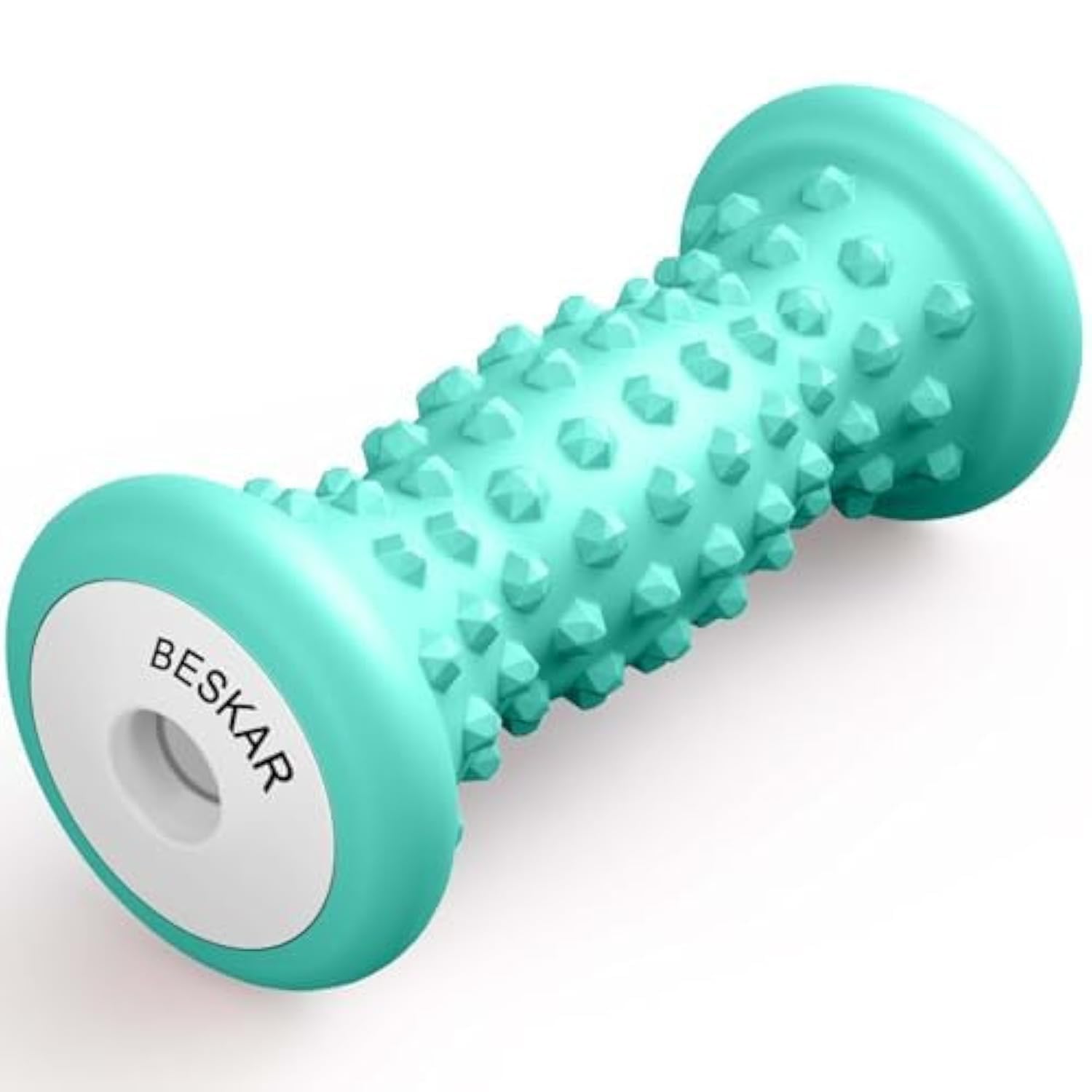 BESKAR Foot Massager Roller for Plantar Fasciitis Relief | Portable Foot Roller to Deep Tissue Muscle Massage, Foot Arch and Heel Pain, Foot Trigger Point Therapy, Reflexology Tool