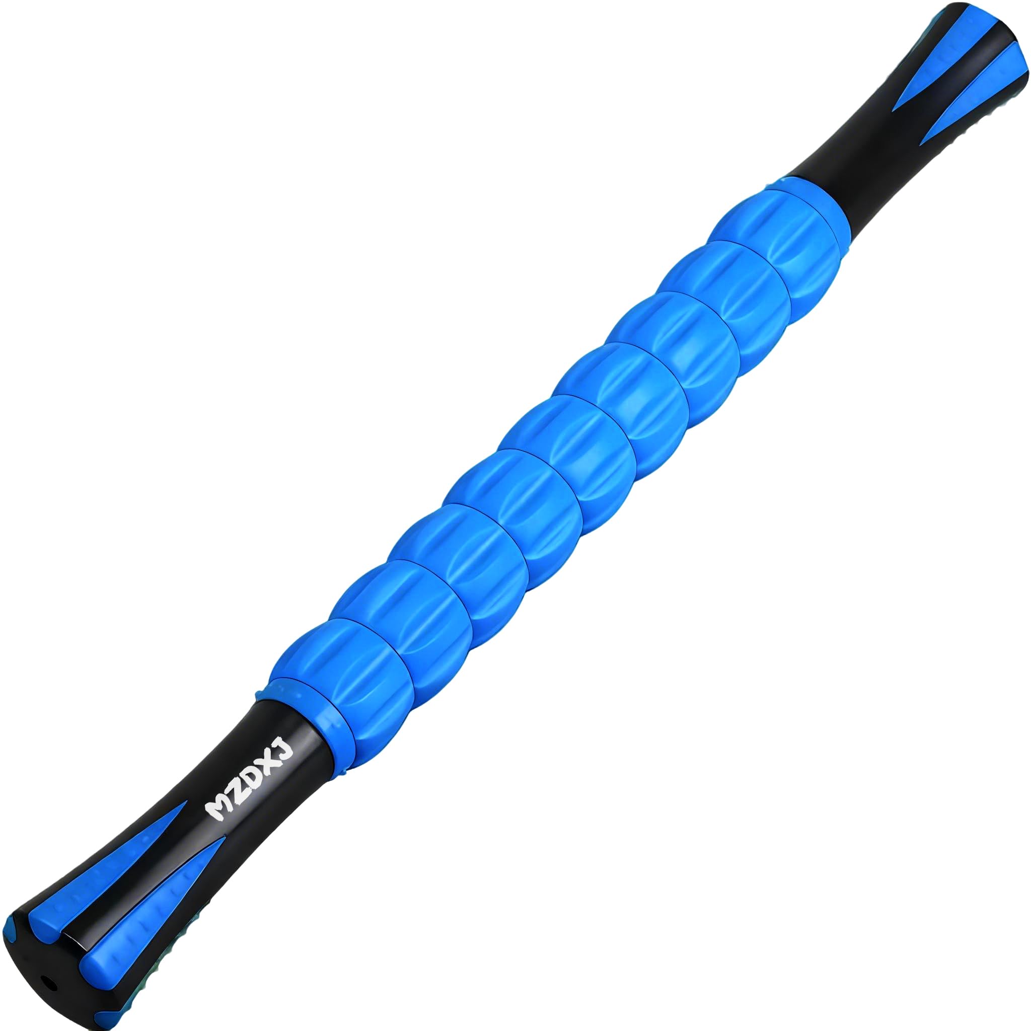 Wooden Cellulite Massage Roller for Legs and Thighs - Handheld Fascia Blaster Tool for Muscle Relief, Lymphatic Drainage & Body Sculpting - Anti Cellulite Massager for Women and Men (12 Wheel)