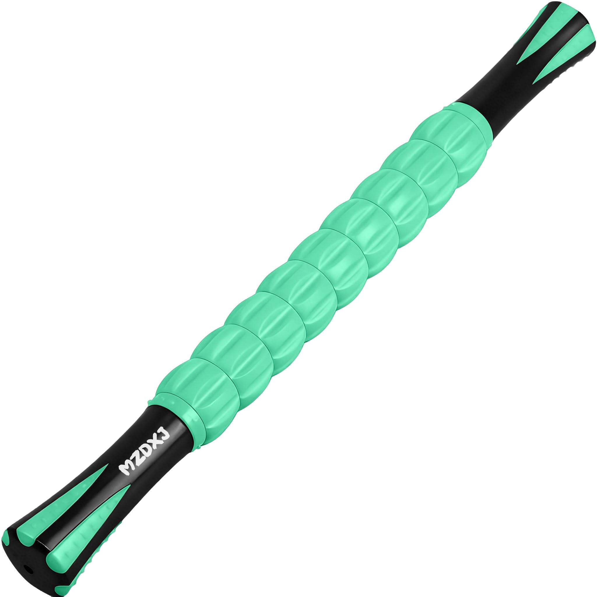 Wooden Cellulite Massage Roller for Legs and Thighs - Handheld Fascia Blaster Tool for Muscle Relief, Lymphatic Drainage & Body Sculpting - Anti Cellulite Massager for Women and Men (12 Wheel)