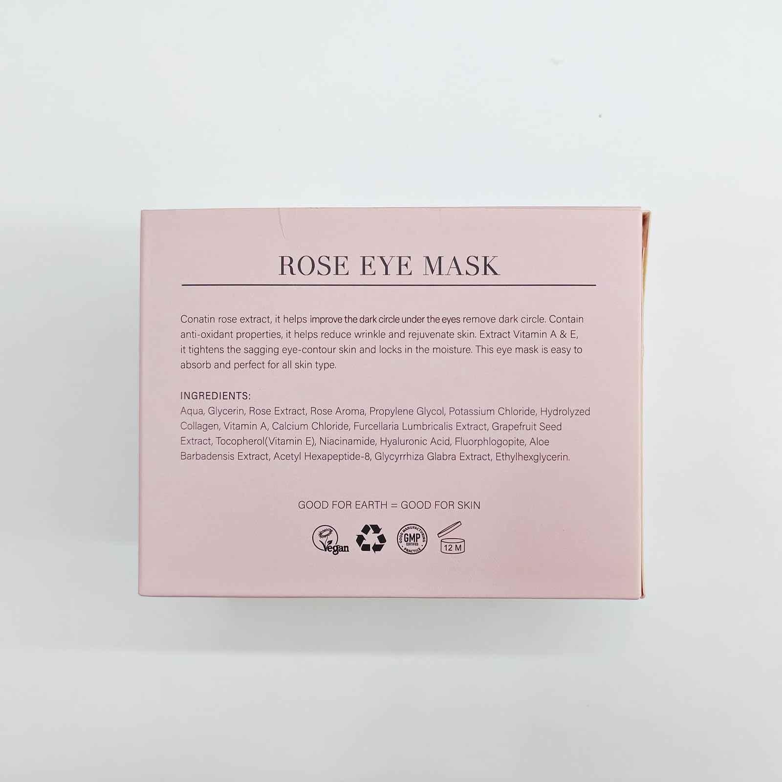 PEAUAMIE Under Eye Patches Gold and Hyaluronic Acid for puffy eyes,Rose Eye Masks for Dark Circles and Puffiness skin care Smooth Wrinkles products 30 Pairs