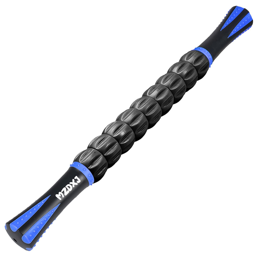 Wooden Cellulite Massage Roller for Legs and Thighs - Handheld Fascia Blaster Tool for Muscle Relief, Lymphatic Drainage & Body Sculpting - Anti Cellulite Massager for Women and Men (12 Wheel)