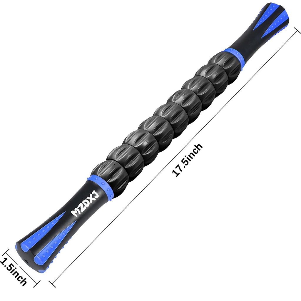 Wooden Cellulite Massage Roller for Legs and Thighs - Handheld Fascia Blaster Tool for Muscle Relief, Lymphatic Drainage & Body Sculpting - Anti Cellulite Massager for Women and Men (12 Wheel)