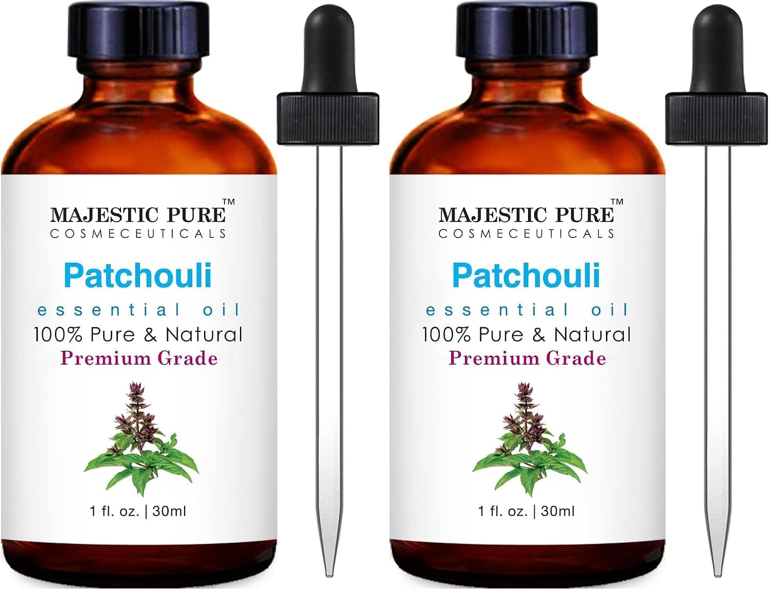 Majestic Pure Lavender Essential Oil for Diffuser - 4 Fl Oz | 100% Natural Essentials Oils for Aromatherapy, Soap and Candle Making Fragrance, Massage and Skin, Lavender Oil