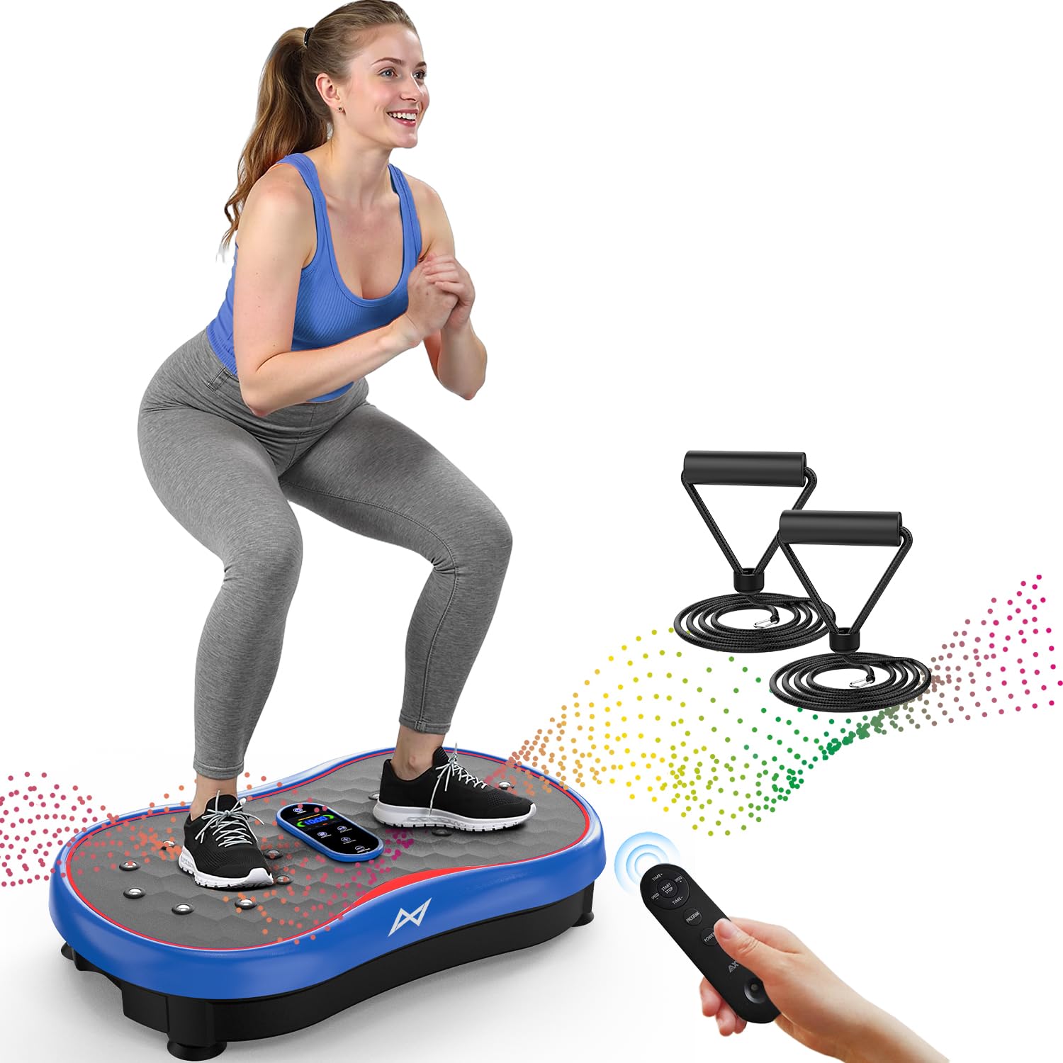 AXV Vibration Plate Exercise Machine Fitness Platform Body Vibrating Board