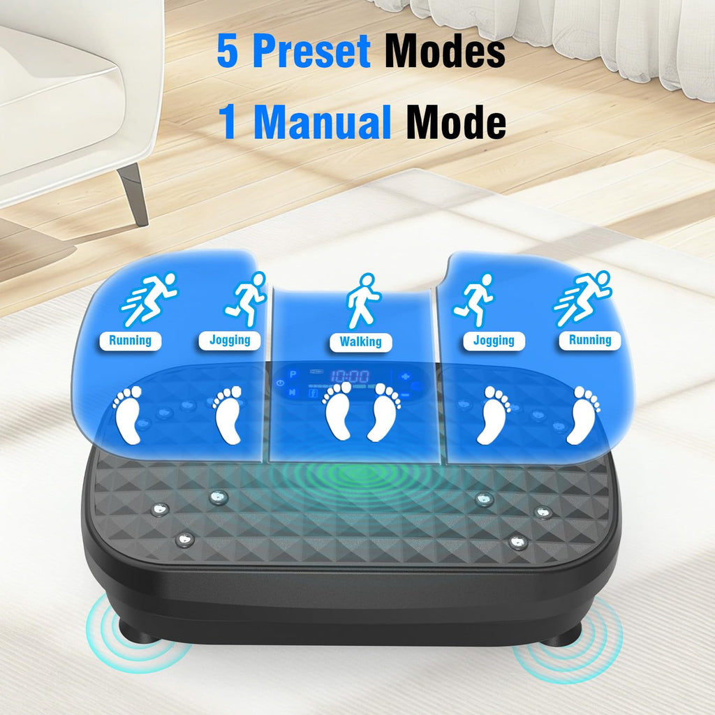 AXV Vibration Plate Exercise Machine Fitness Platform Body Vibrating Board