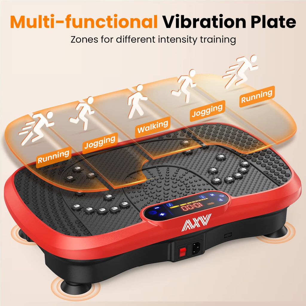 AXV Vibration Plate Exercise Machine Fitness Platform Body Vibrating Board