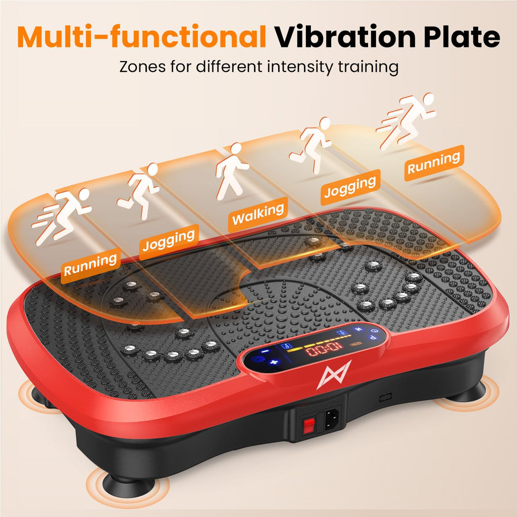 AXV Vibration Plate Exercise Machine Fitness Platform Body Vibrating Board