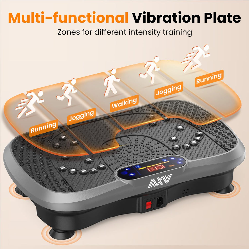 AXV Vibration Plate Exercise Machine Fitness Platform Body Vibrating Board