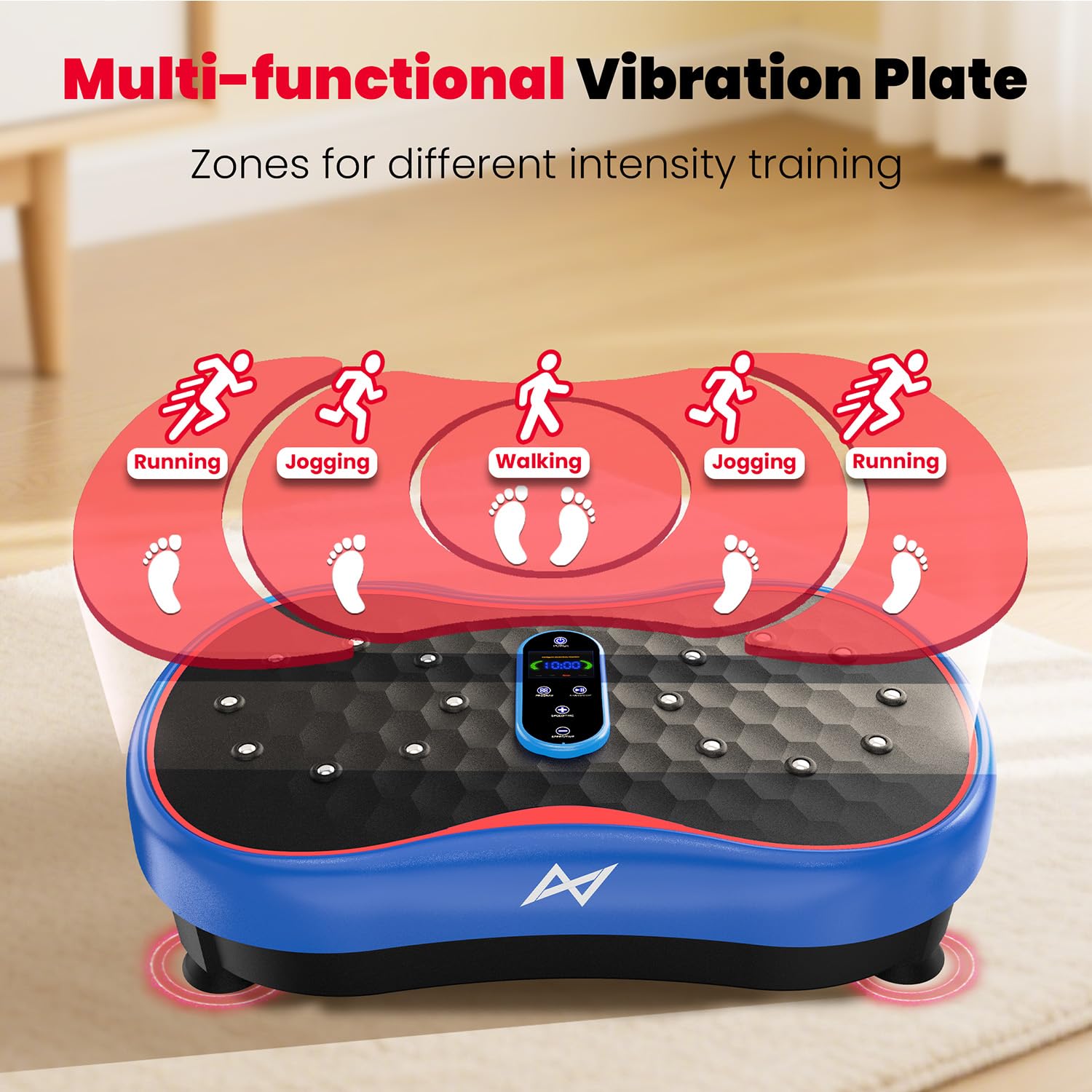 AXV Vibration Plate Exercise Machine Fitness Platform Body Vibrating Board