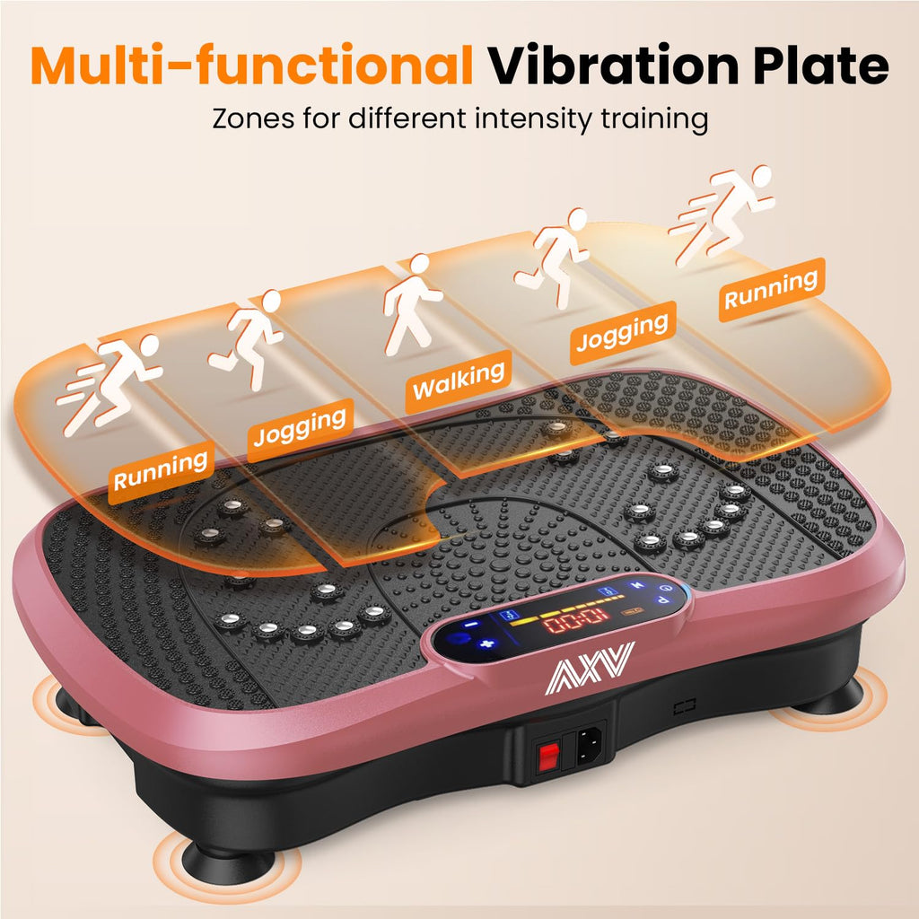AXV Vibration Plate Exercise Machine Fitness Platform Body Vibrating Board