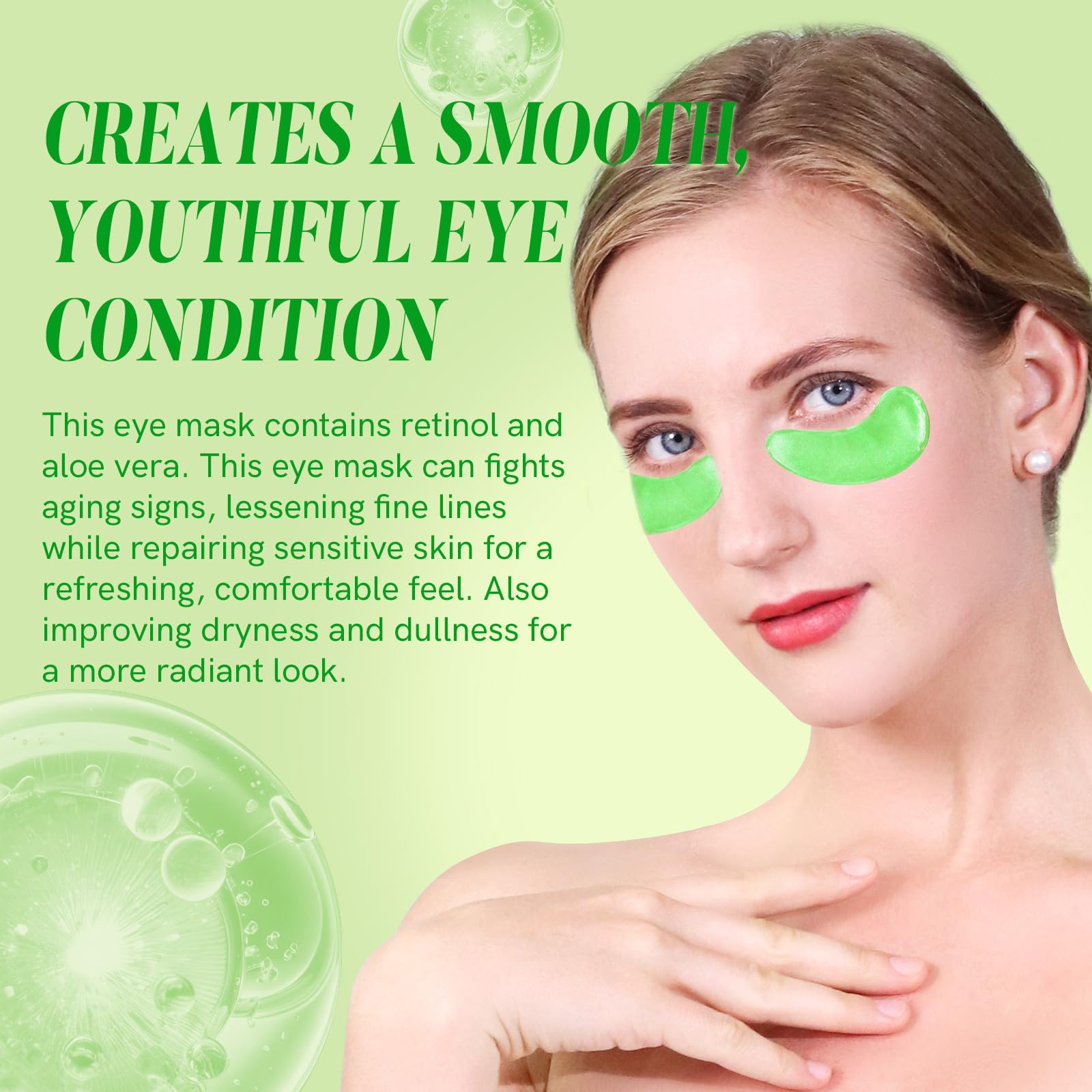 PEAUAMIE Under Eye Patches Gold and Hyaluronic Acid for puffy eyes,Rose Eye Masks for Dark Circles and Puffiness skin care Smooth Wrinkles products 30 Pairs