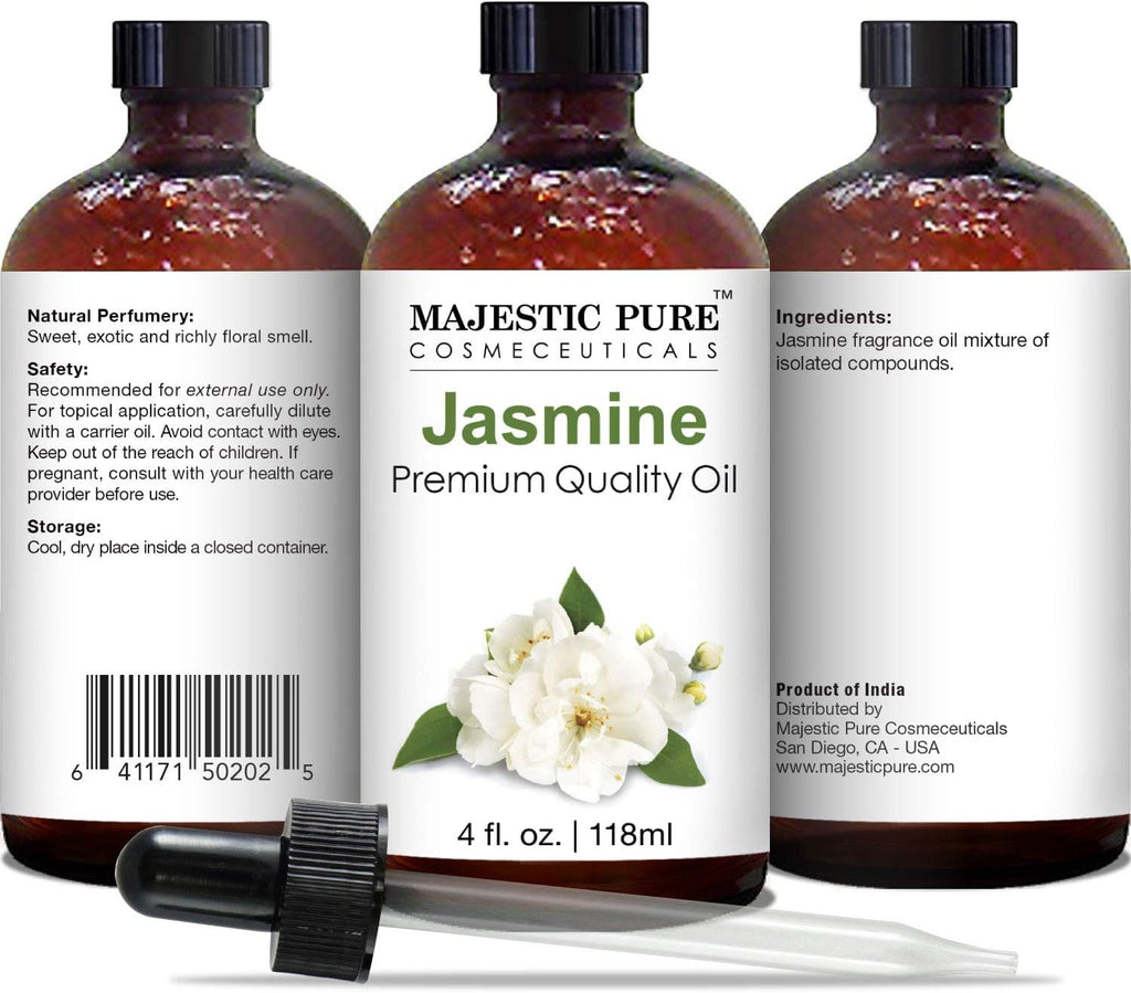 Majestic Pure Lavender Essential Oil for Diffuser - 4 Fl Oz | 100% Natural Essentials Oils for Aromatherapy, Soap and Candle Making Fragrance, Massage and Skin, Lavender Oil