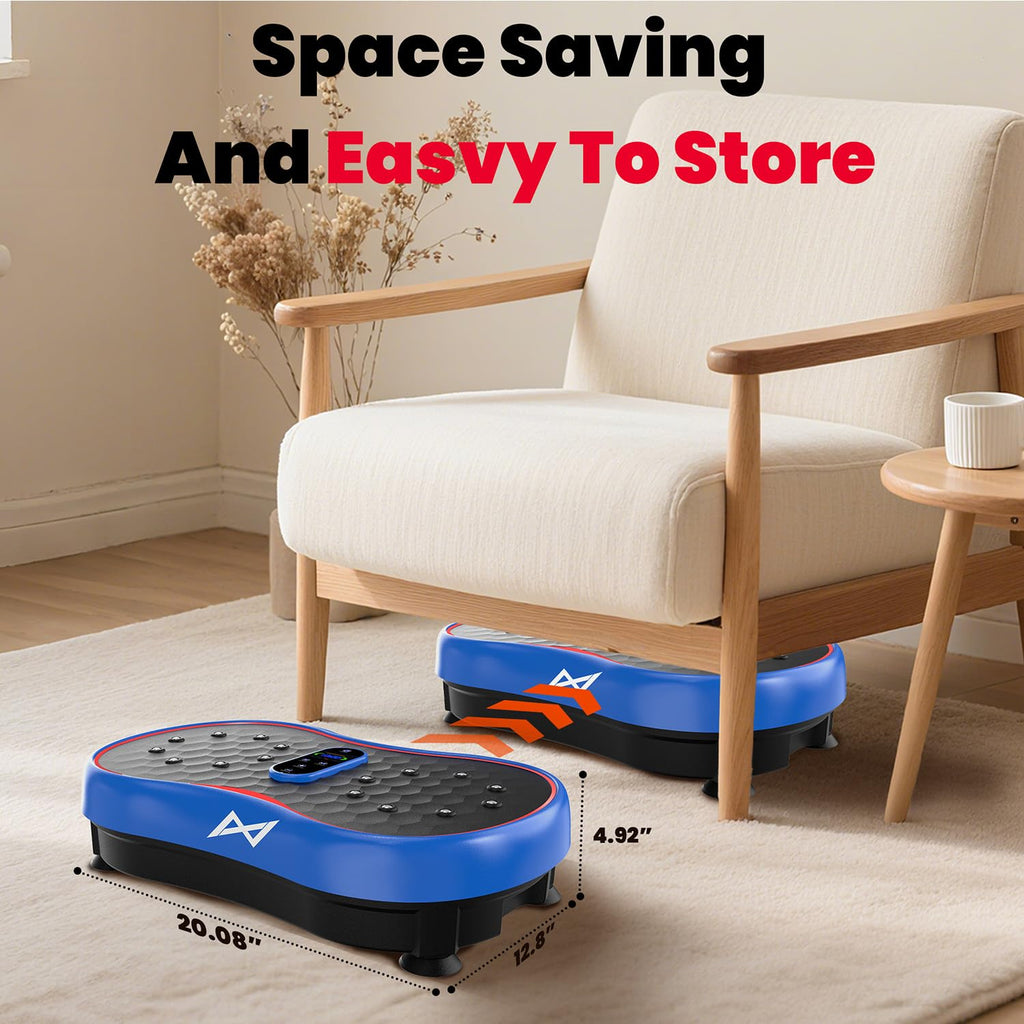 AXV Vibration Plate Exercise Machine Fitness Platform Body Vibrating Board