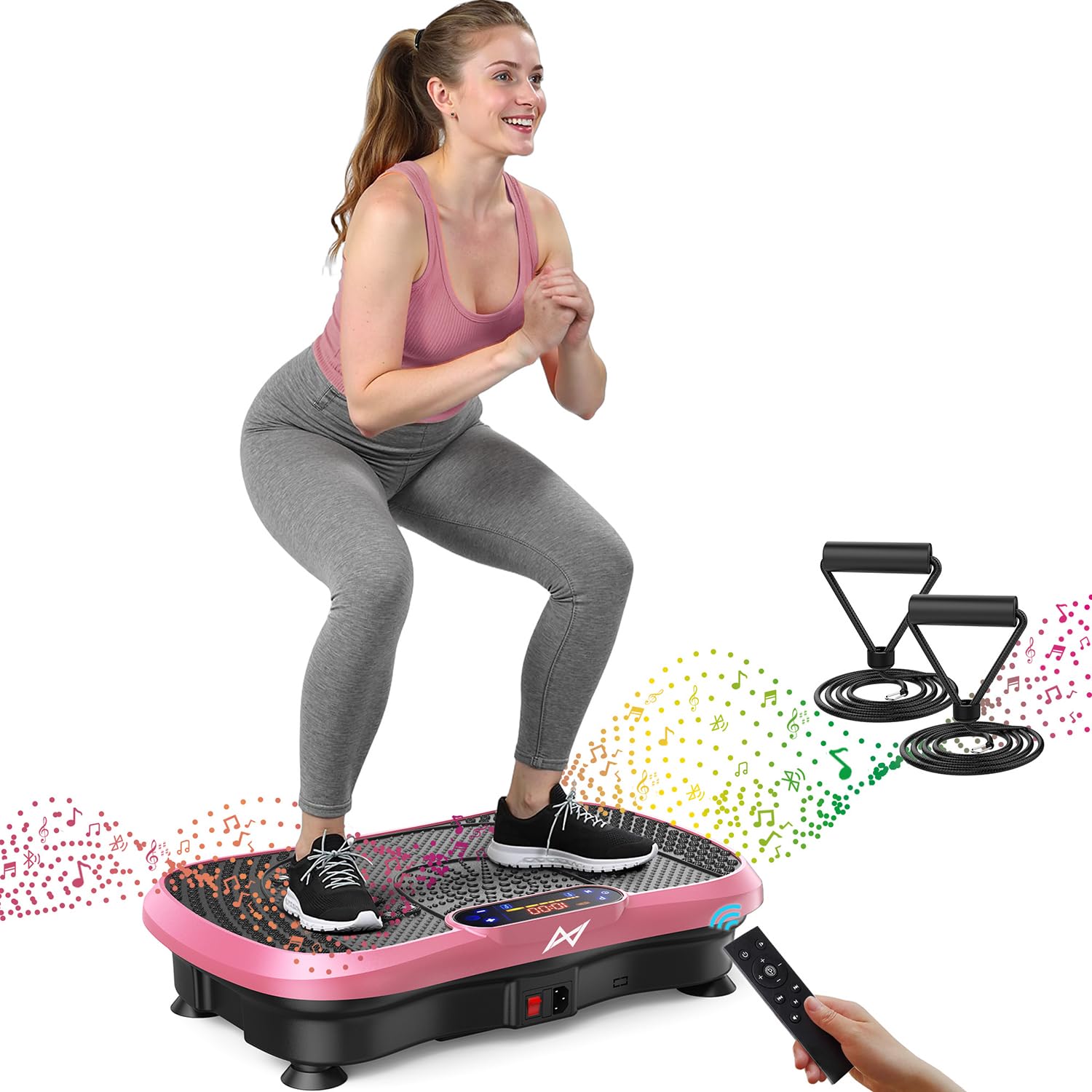 AXV Vibration Plate Exercise Machine Fitness Platform Body Vibrating Board
