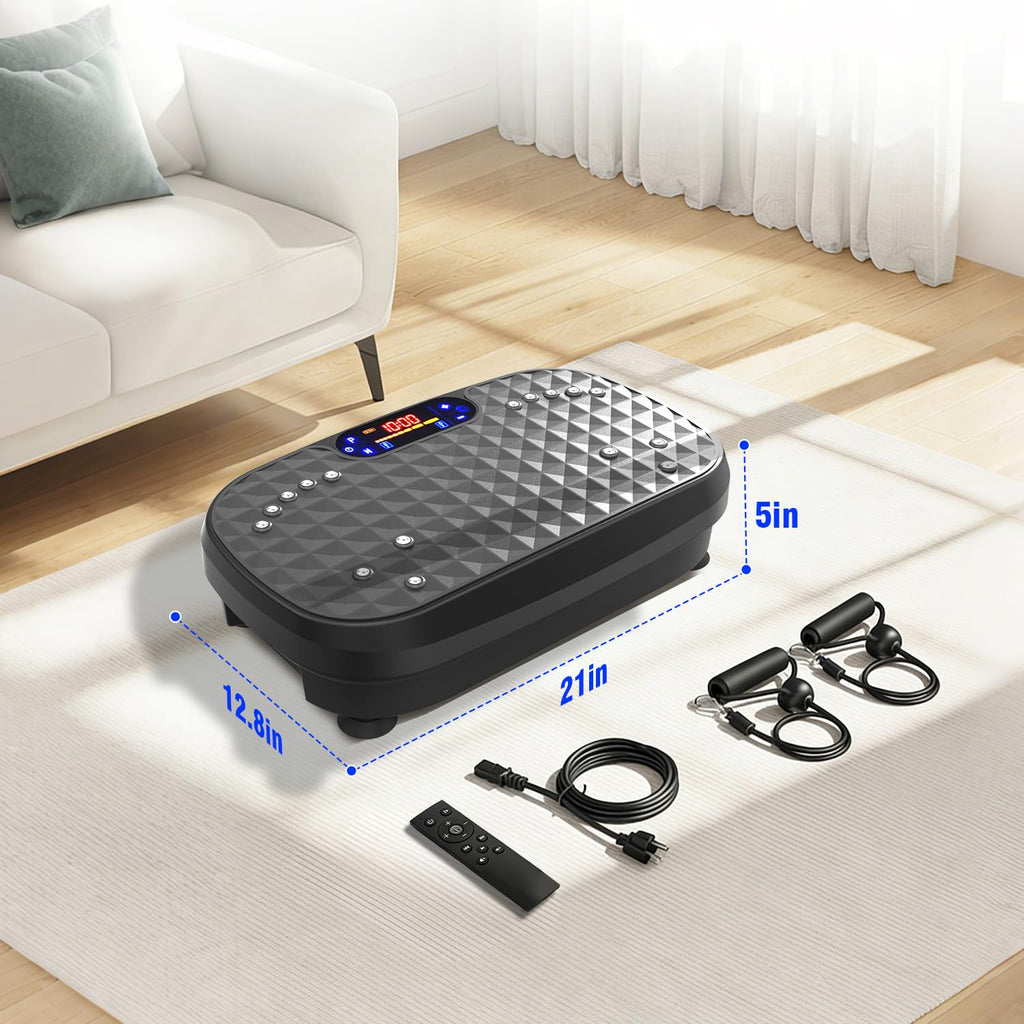 AXV Vibration Plate Exercise Machine Fitness Platform Body Vibrating Board