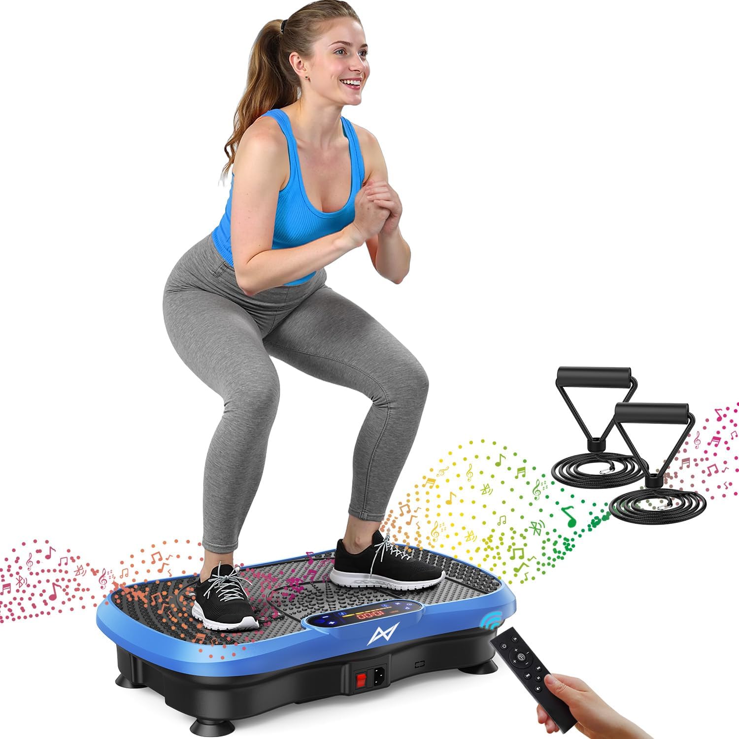 AXV Vibration Plate Exercise Machine Fitness Platform Body Vibrating Board