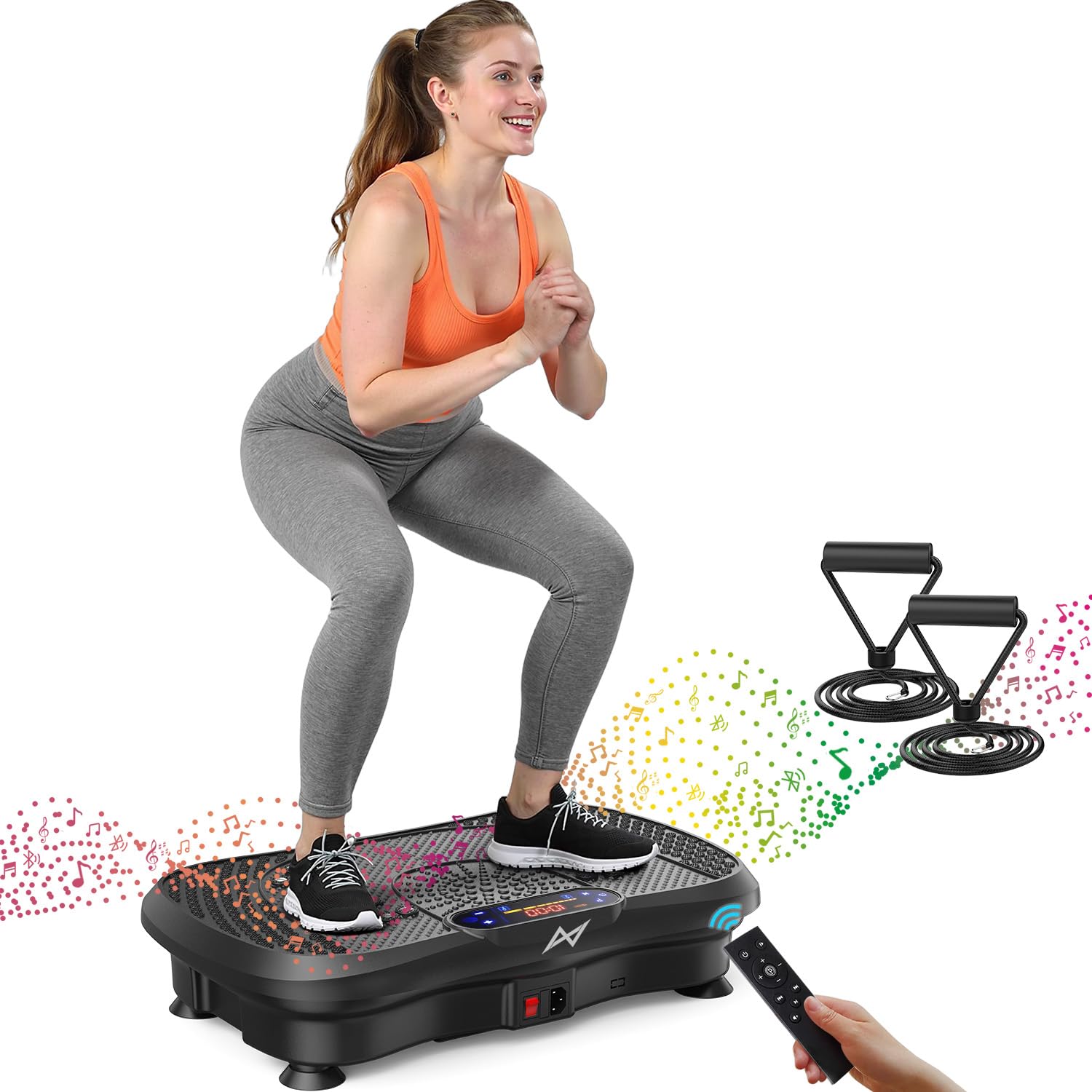 AXV Vibration Plate Exercise Machine Fitness Platform Body Vibrating Board