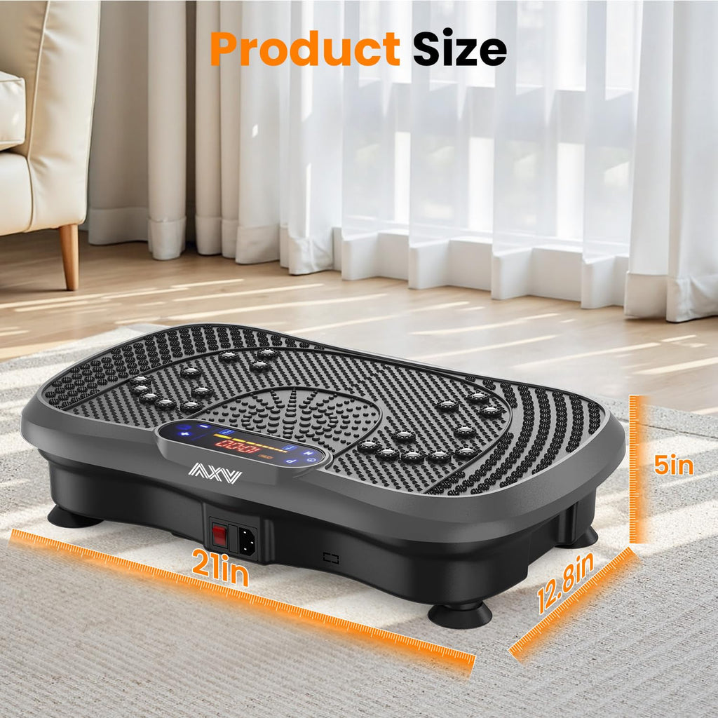 AXV Vibration Plate Exercise Machine Fitness Platform Body Vibrating Board