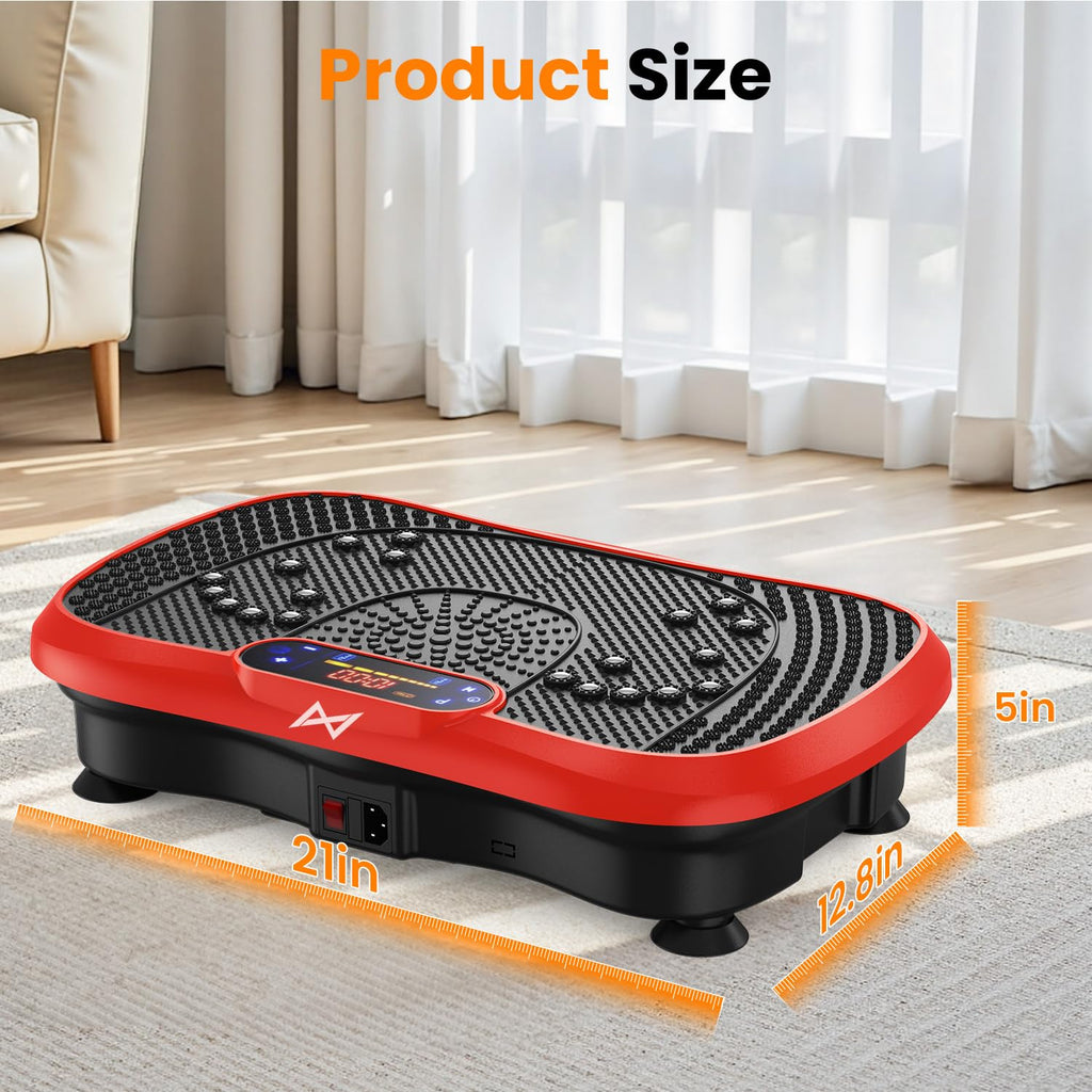 AXV Vibration Plate Exercise Machine Fitness Platform Body Vibrating Board