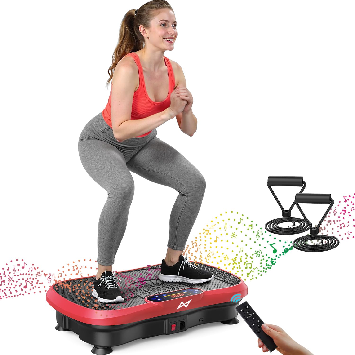 AXV Vibration Plate Exercise Machine Fitness Platform Body Vibrating Board