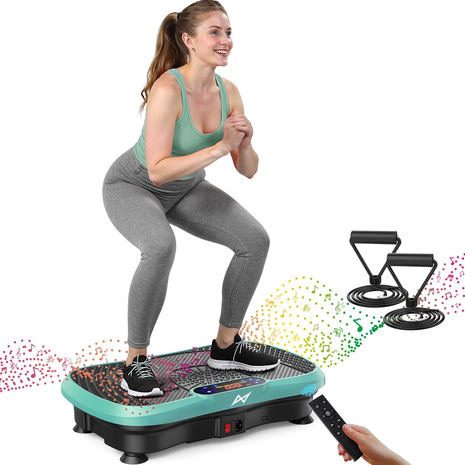 AXV Vibration Plate Exercise Machine Fitness Platform Body Vibrating Board