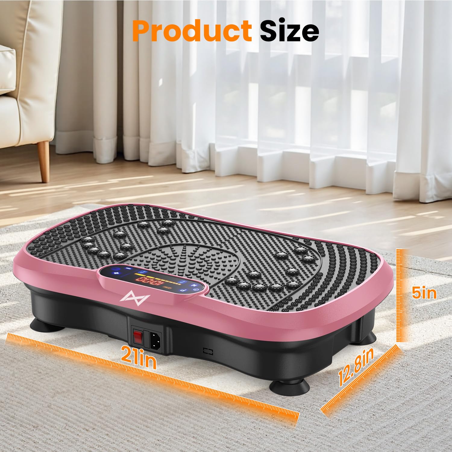 AXV Vibration Plate Exercise Machine Fitness Platform Body Vibrating Board