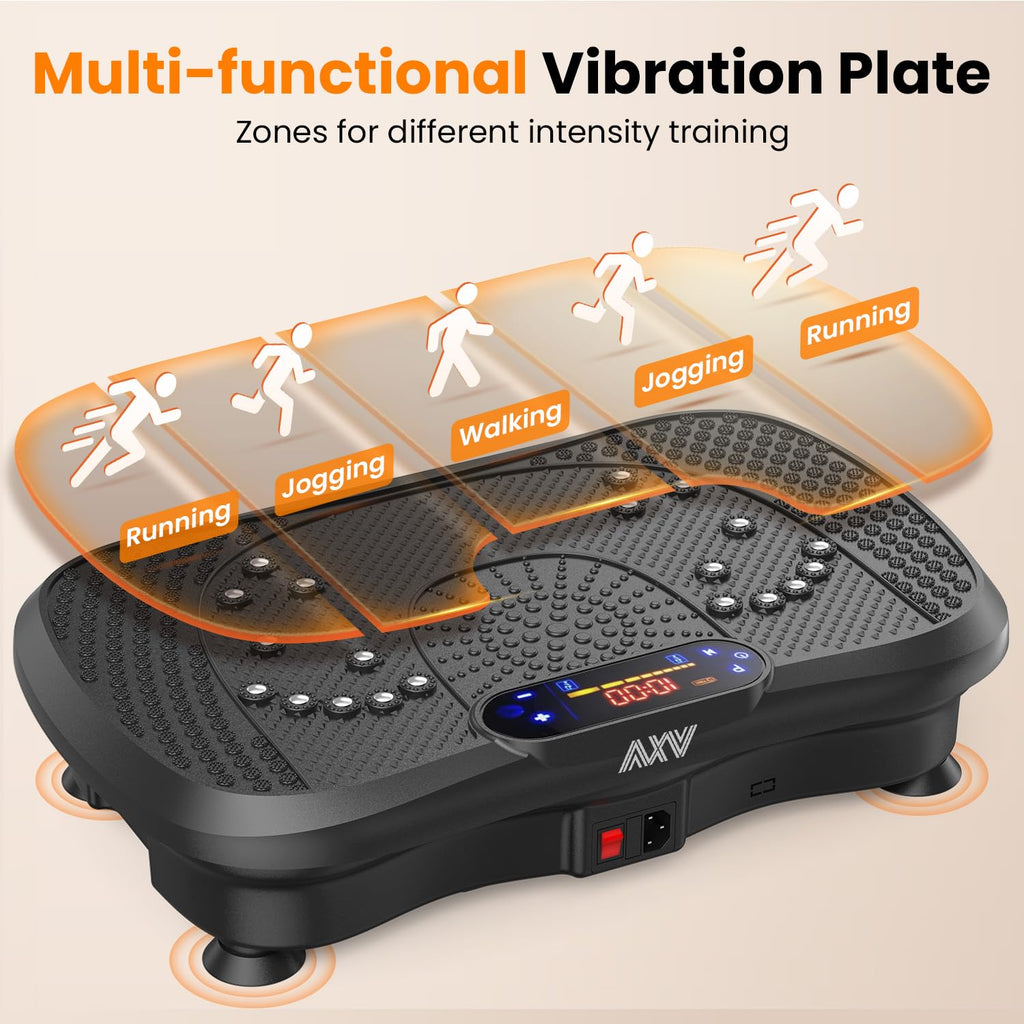AXV Vibration Plate Exercise Machine Fitness Platform Body Vibrating Board