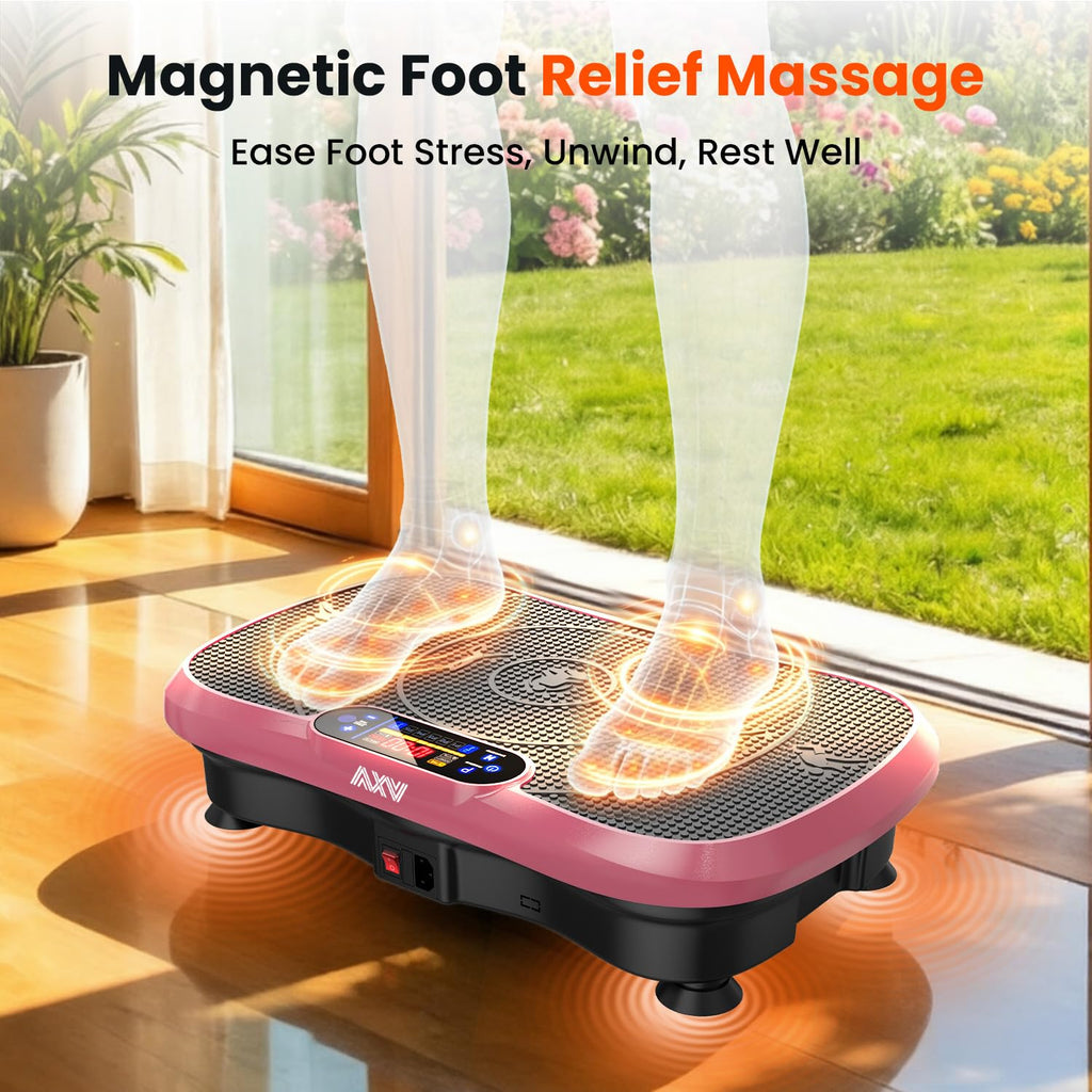 AXV Vibration Plate Exercise Machine Fitness Platform Body Vibrating Board