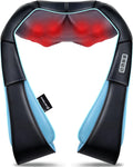 Mo Cuishle Women Men Gifts, Shiatsu Back Shoulder & Neck Massager with Heat | Electric Deep Tissue 4D Kneading Massage, Best Gifts for Mom Dad Wife Husband her Him, Christmas, Birthday (NOT Cordless)