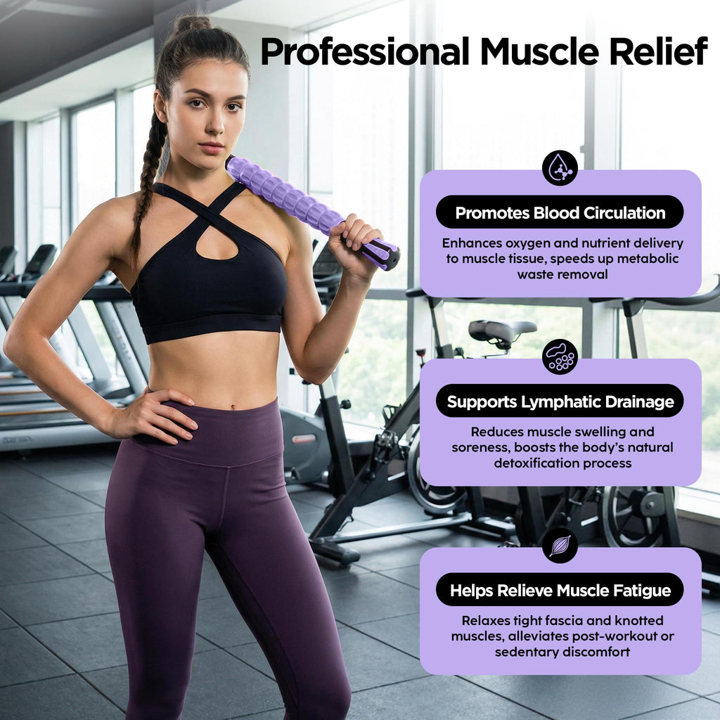 Wooden Cellulite Massage Roller for Legs and Thighs - Handheld Fascia Blaster Tool for Muscle Relief, Lymphatic Drainage & Body Sculpting - Anti Cellulite Massager for Women and Men (12 Wheel)