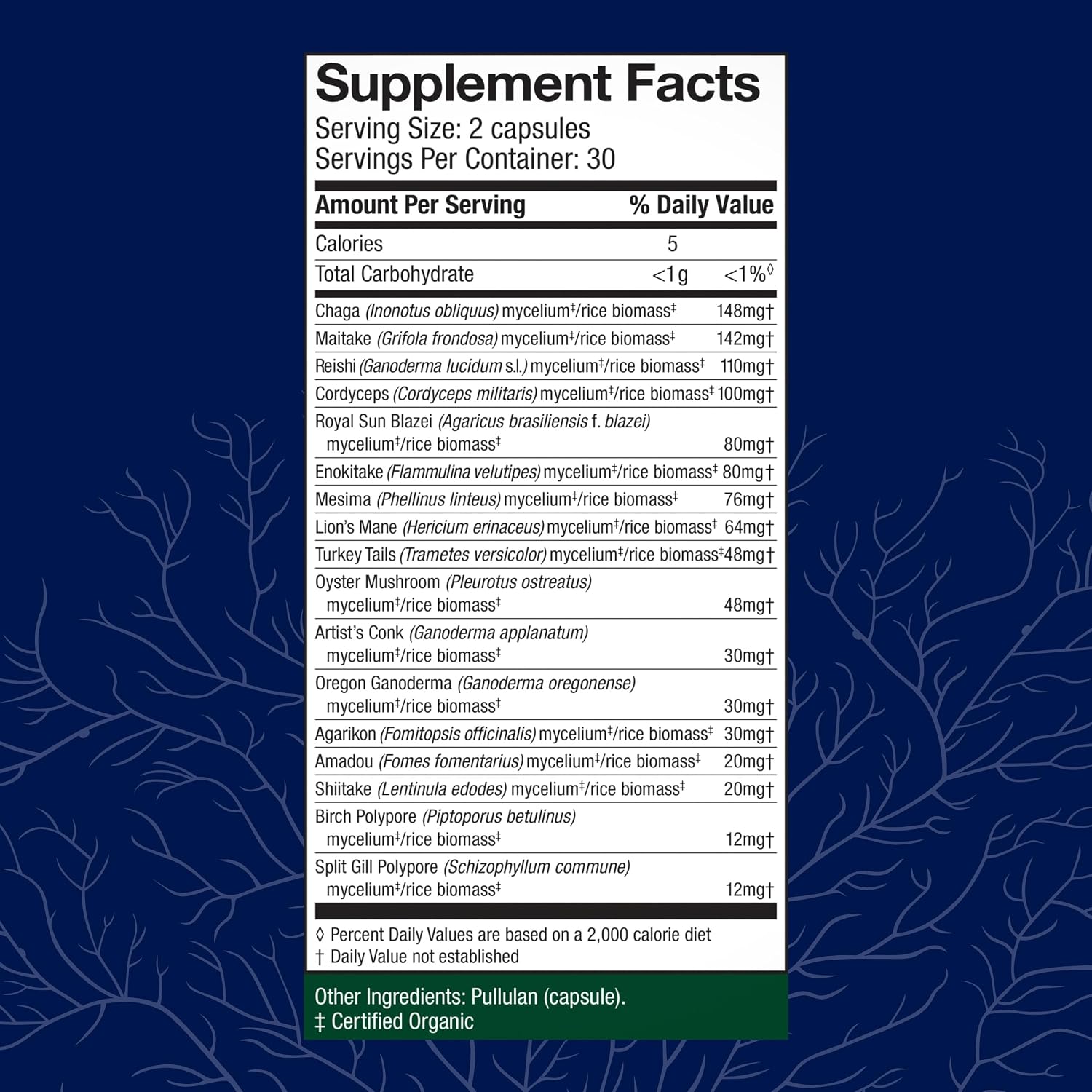 Host Defense MyCommunity Capsules, Immune Support, 120 Capsules | 17 Species Blend Organic Mushroom for Immune Support, 60 Servings